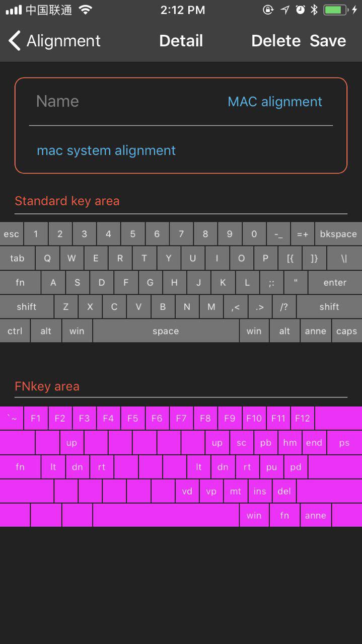 Anne Pro Gh60 定制键盘macos 键位设置 落格博客